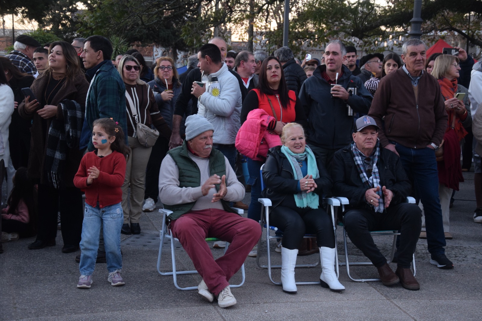 Presentación de maquinaria en Melo