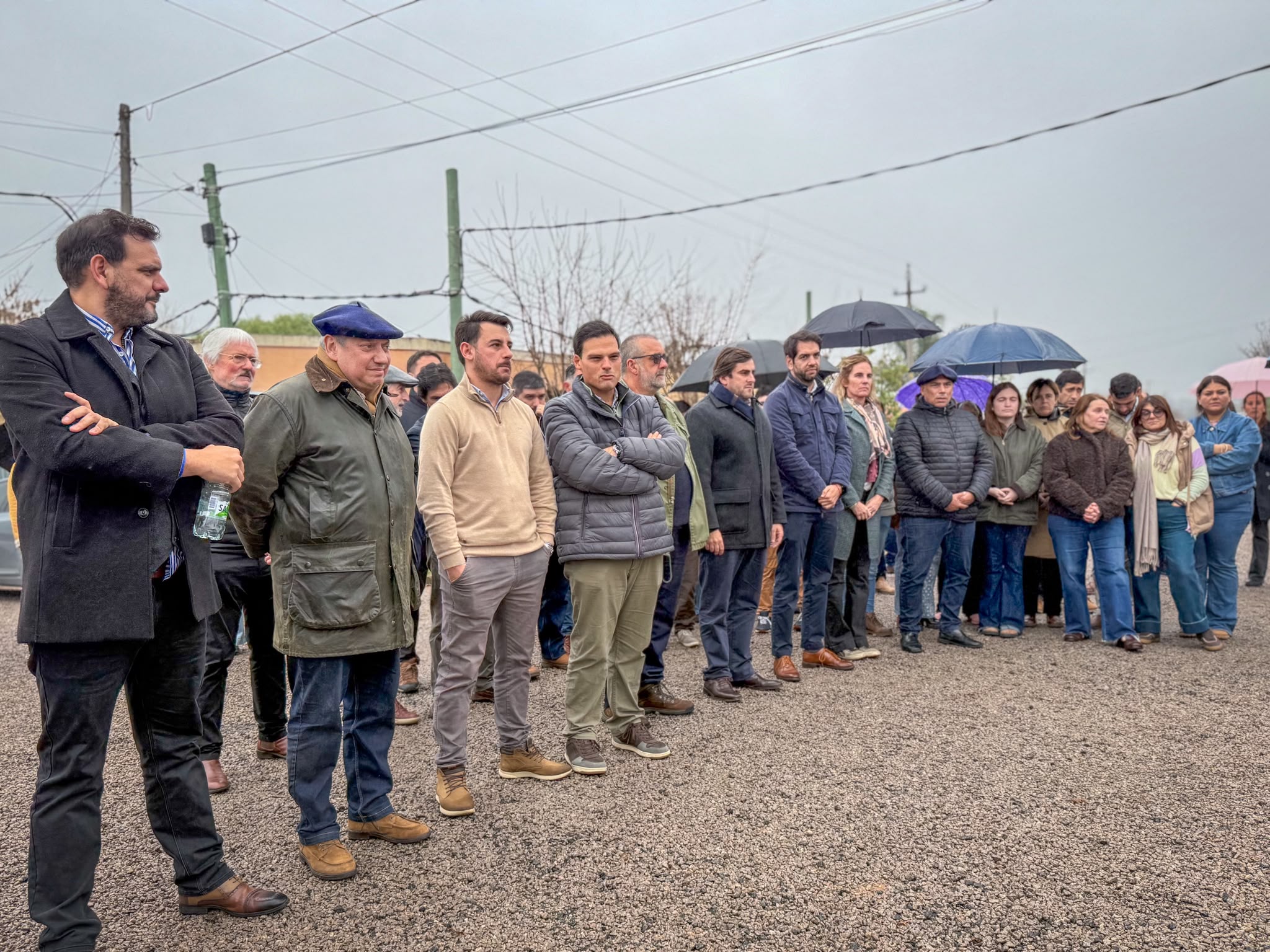 Inauguración de obras de pavimentación y desagües pluviales en Sarandí Grande