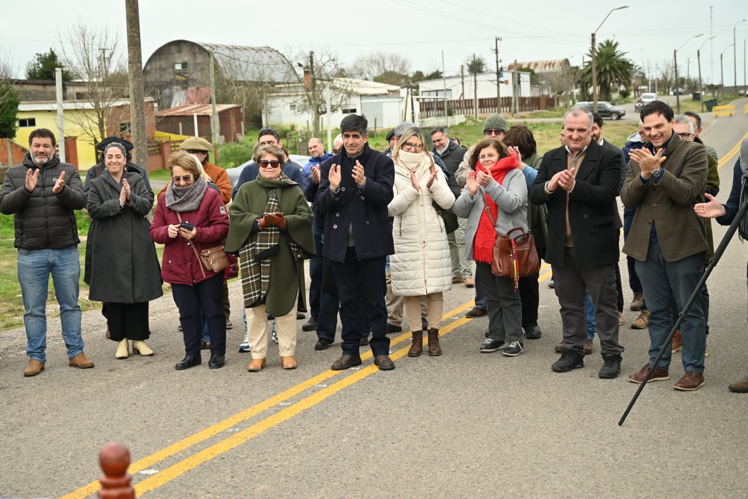 Inauguraron obras de reparación de calles en la ciudad de José Pedro Varela