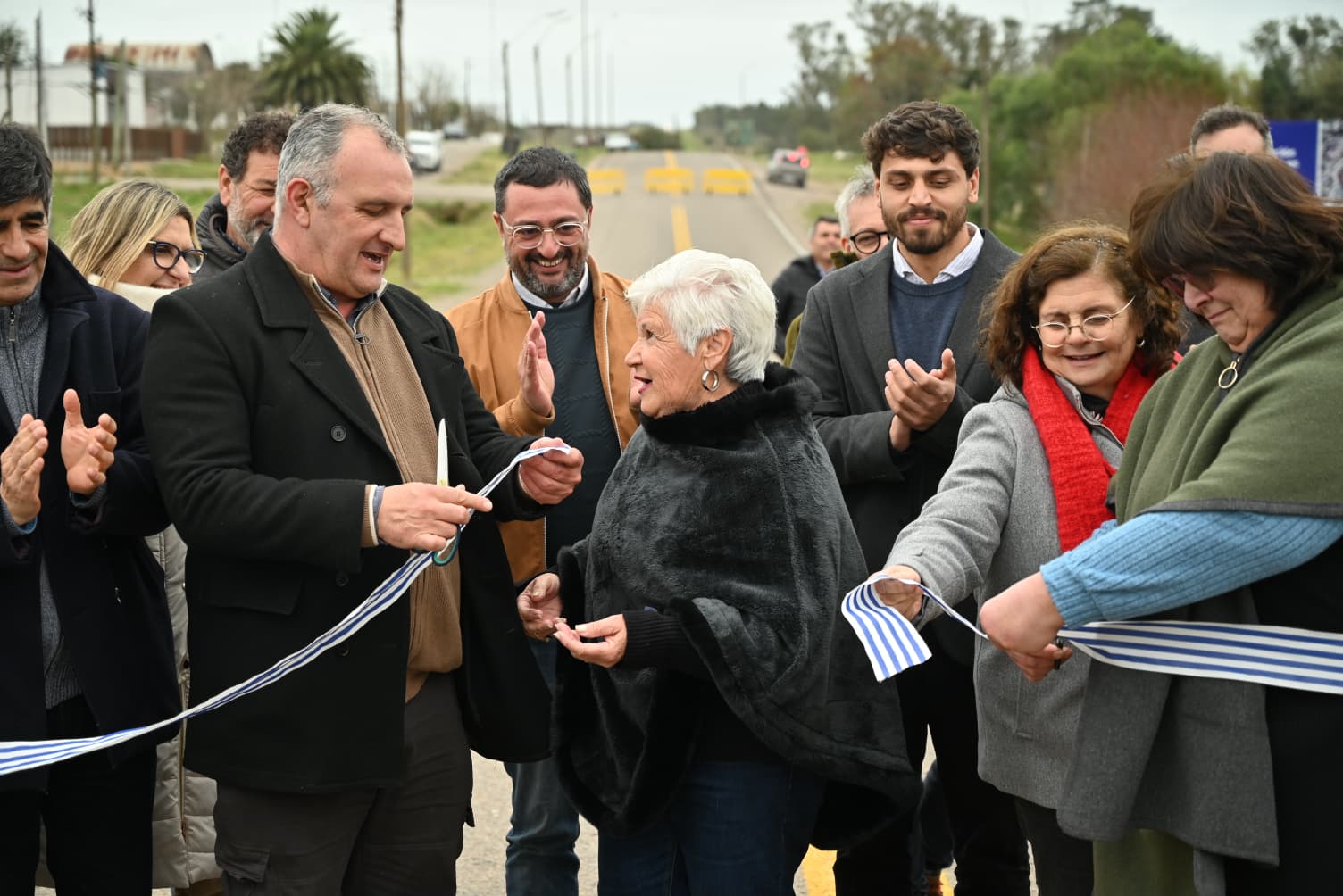 Inauguraron obras de reparación de calles en la ciudad de José Pedro Varela