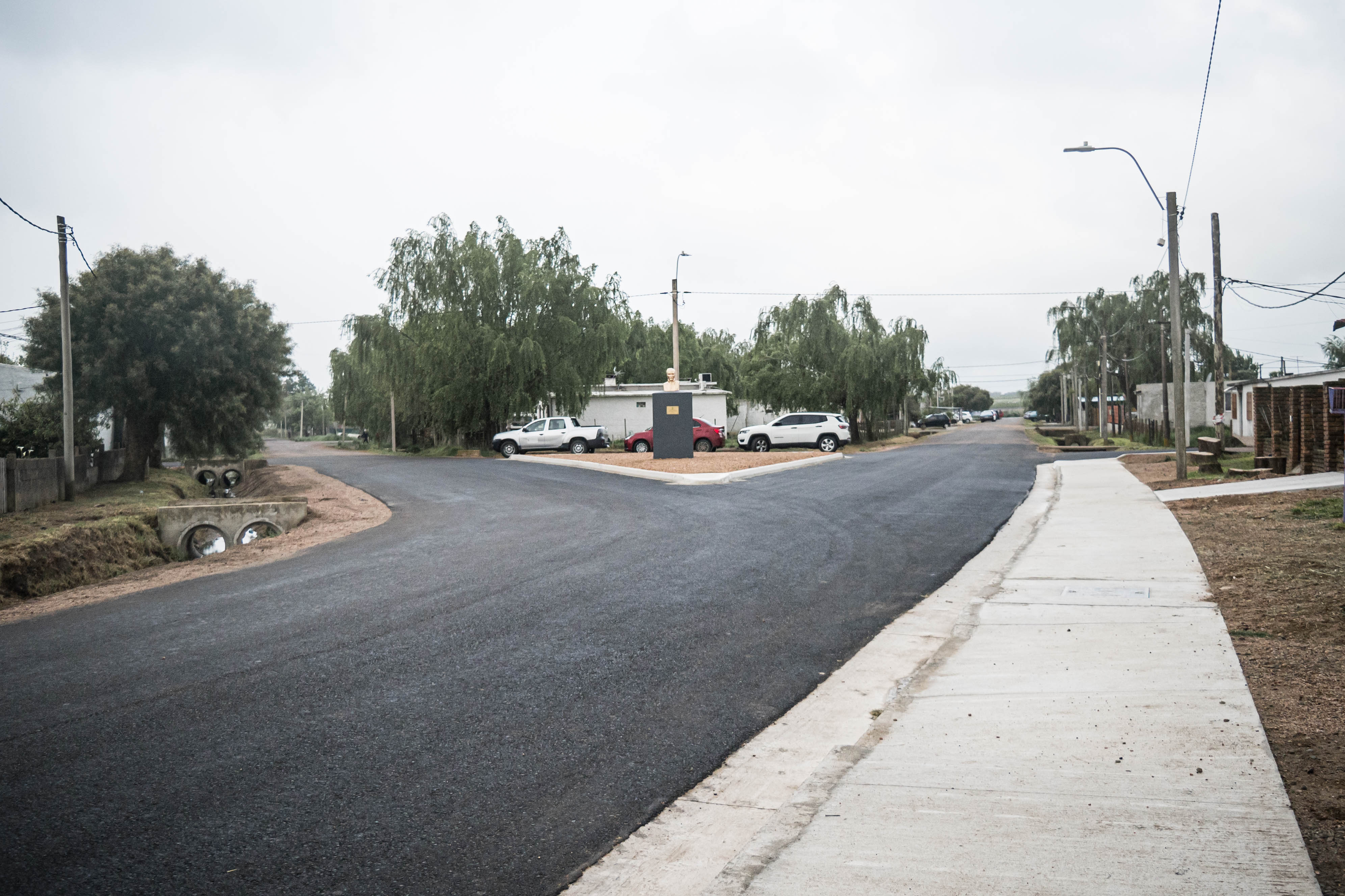 Inauguración de obras en Villa Felicidad