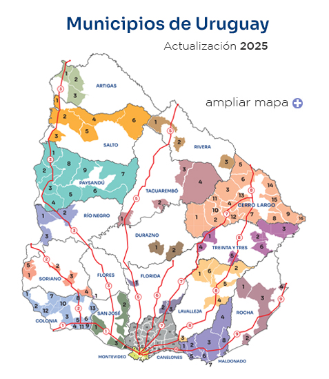 Mapa municipios 2025