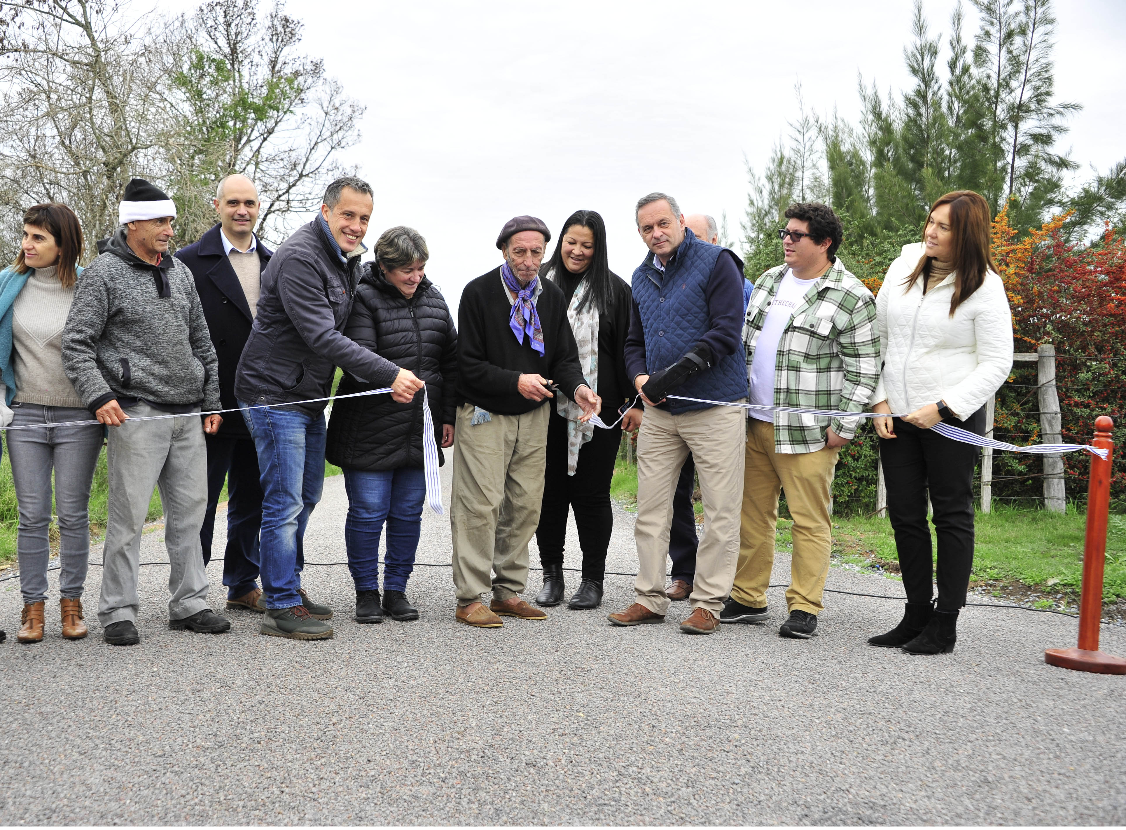 OPP inauguró obras de pavimentación en Solís de Mataojo