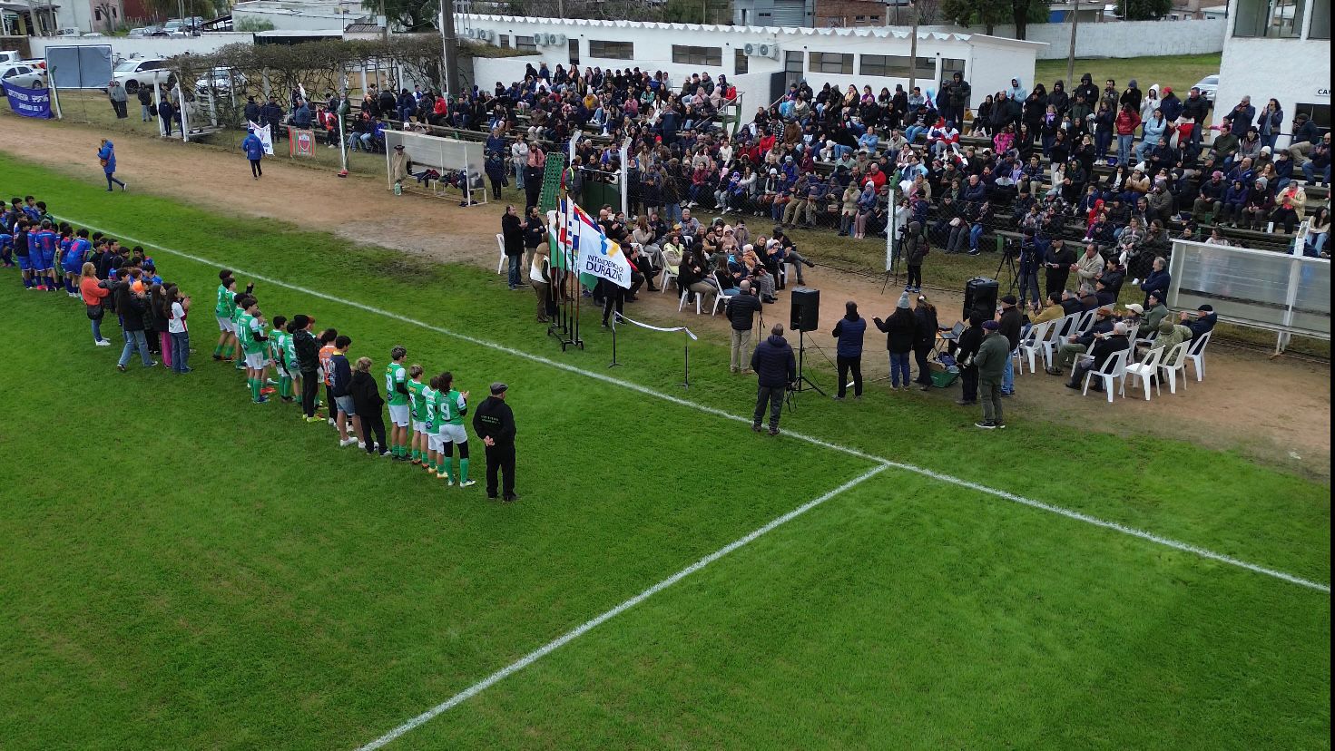 Inauguración Estadio Juan Ramón Carrasco - Créditos: Municipio de Sarandí del Yí