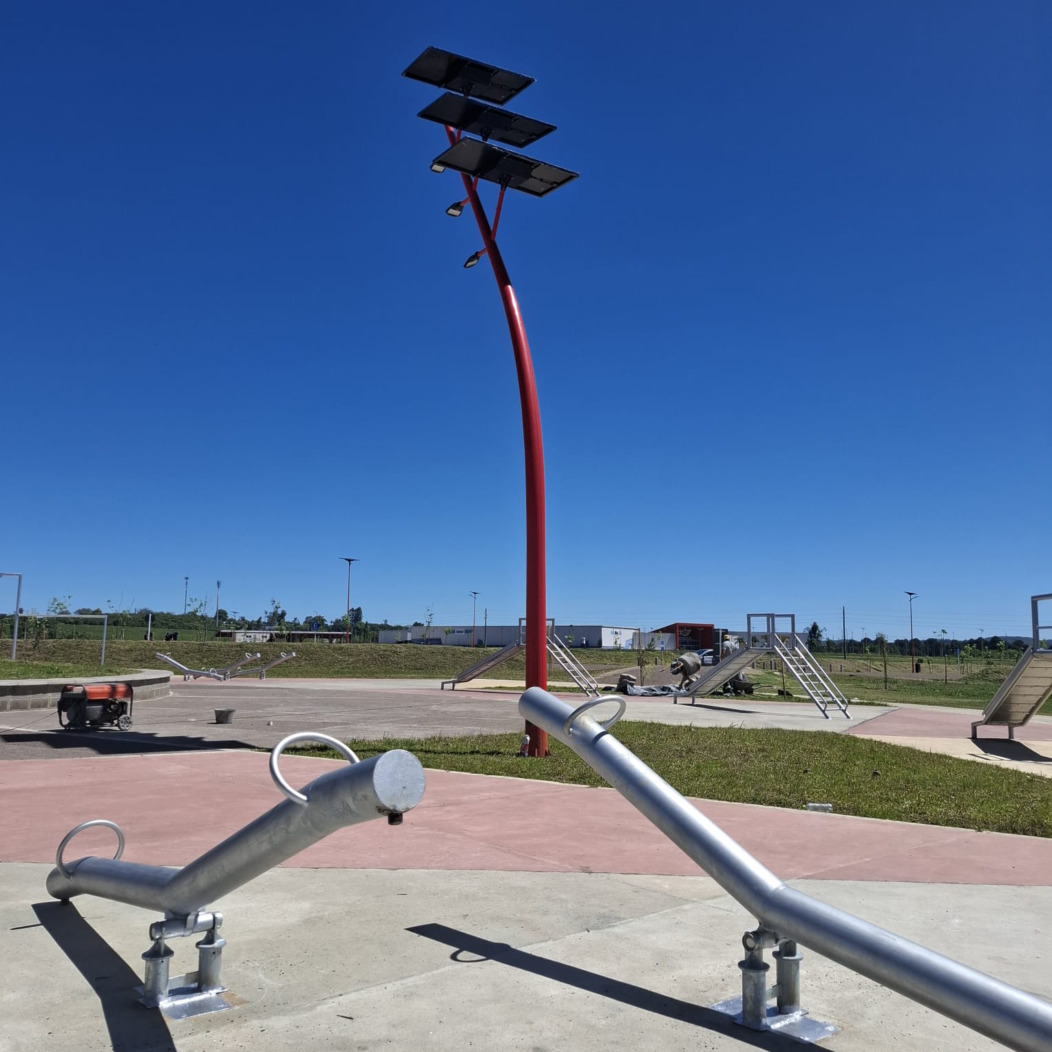 Inauguración de Parque Lineal Cuñapirú
