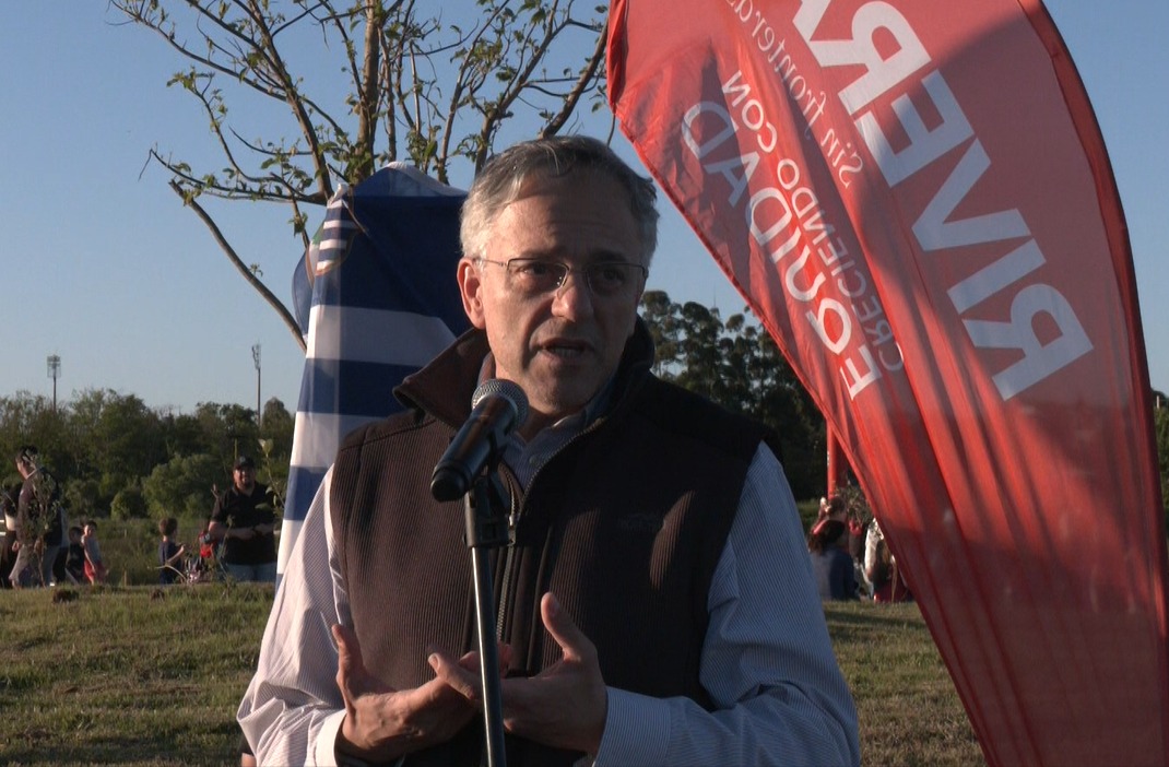 Director de la OPP en inauguración de Parque Lineal Cuñapirú