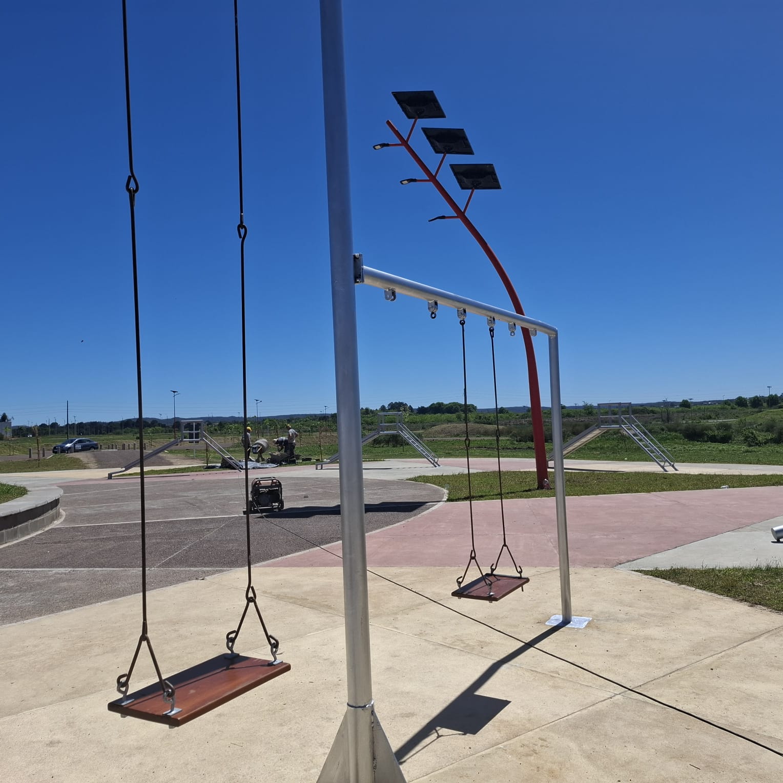 Inauguración de Parque Lineal Cuñapirú
