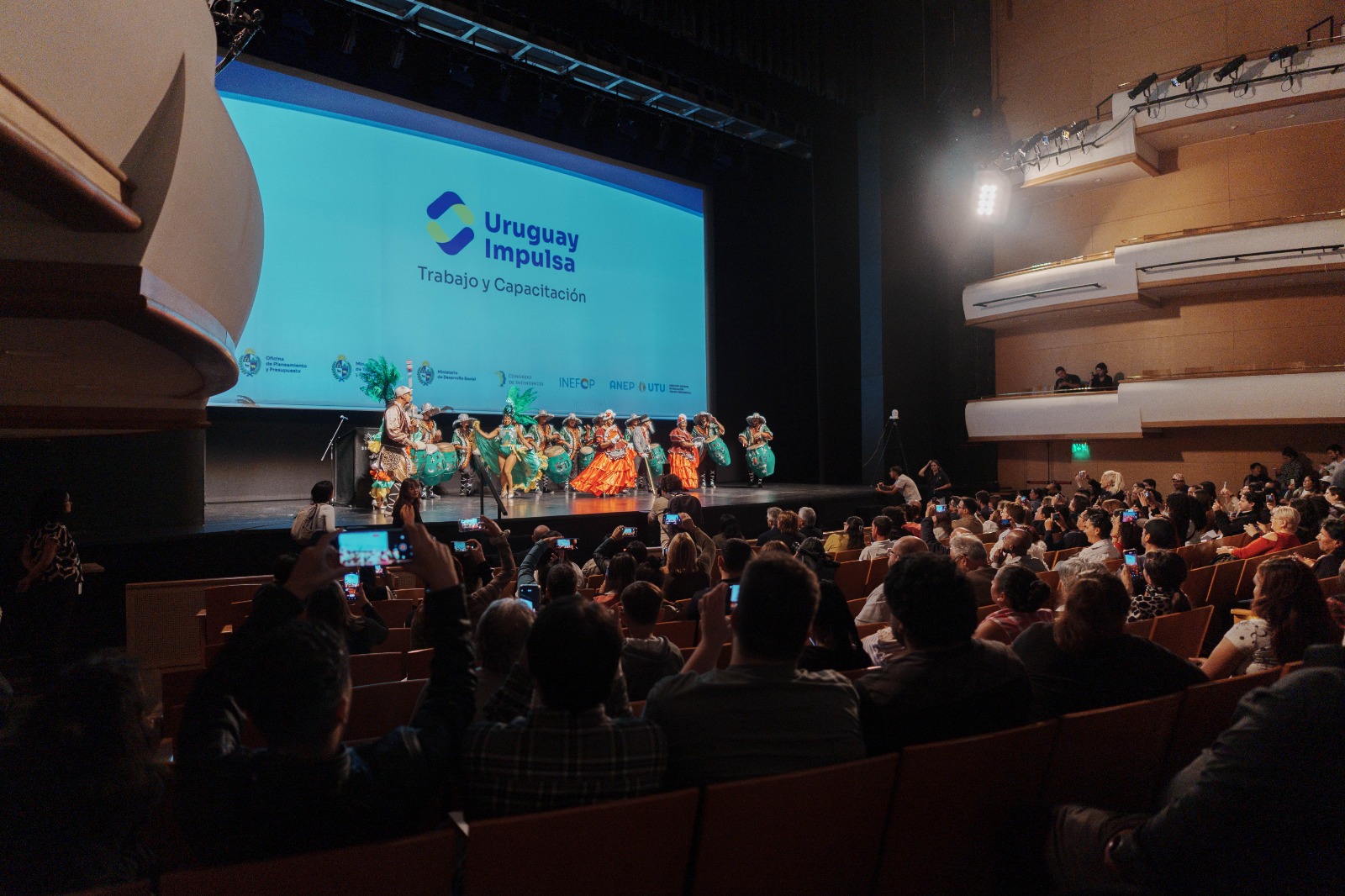 Ceremonia de cierre de Uruguay Impulsa: Trabajo y Capacitación.