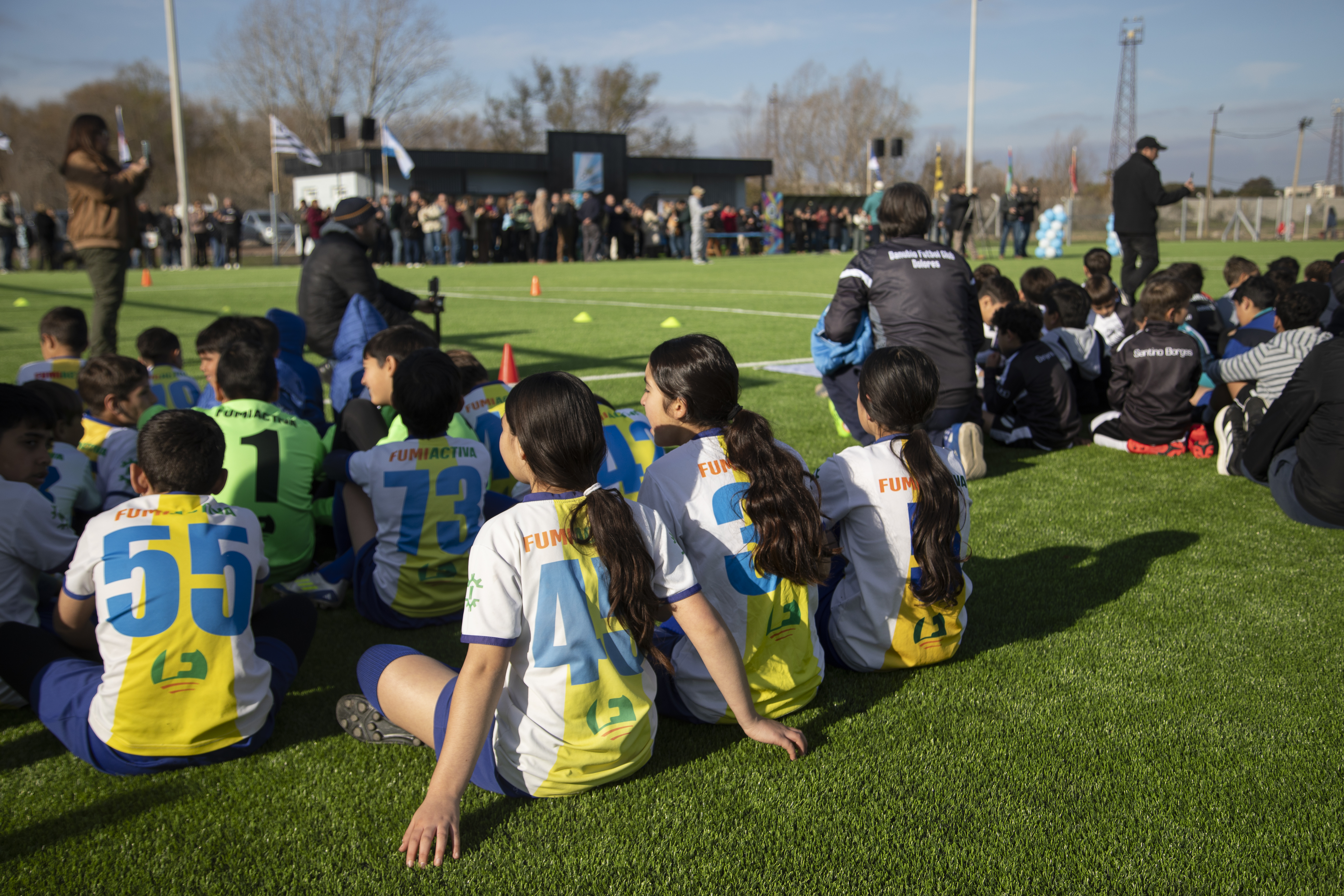 Inauguración del Estadio Municipal de Baby Fútbol de Dolores