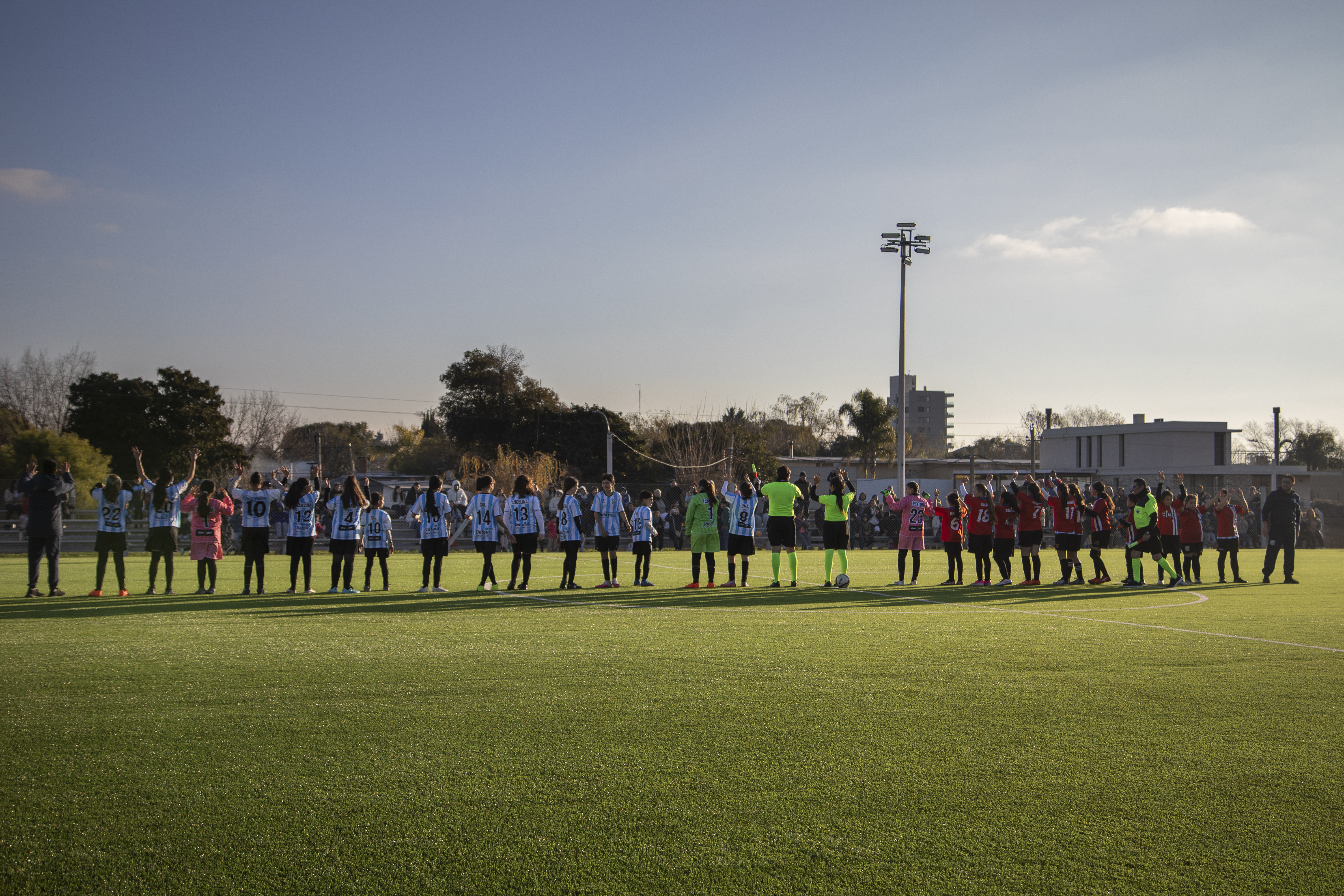 Inauguración del Estadio Municipal de Baby Fútbol de Dolores