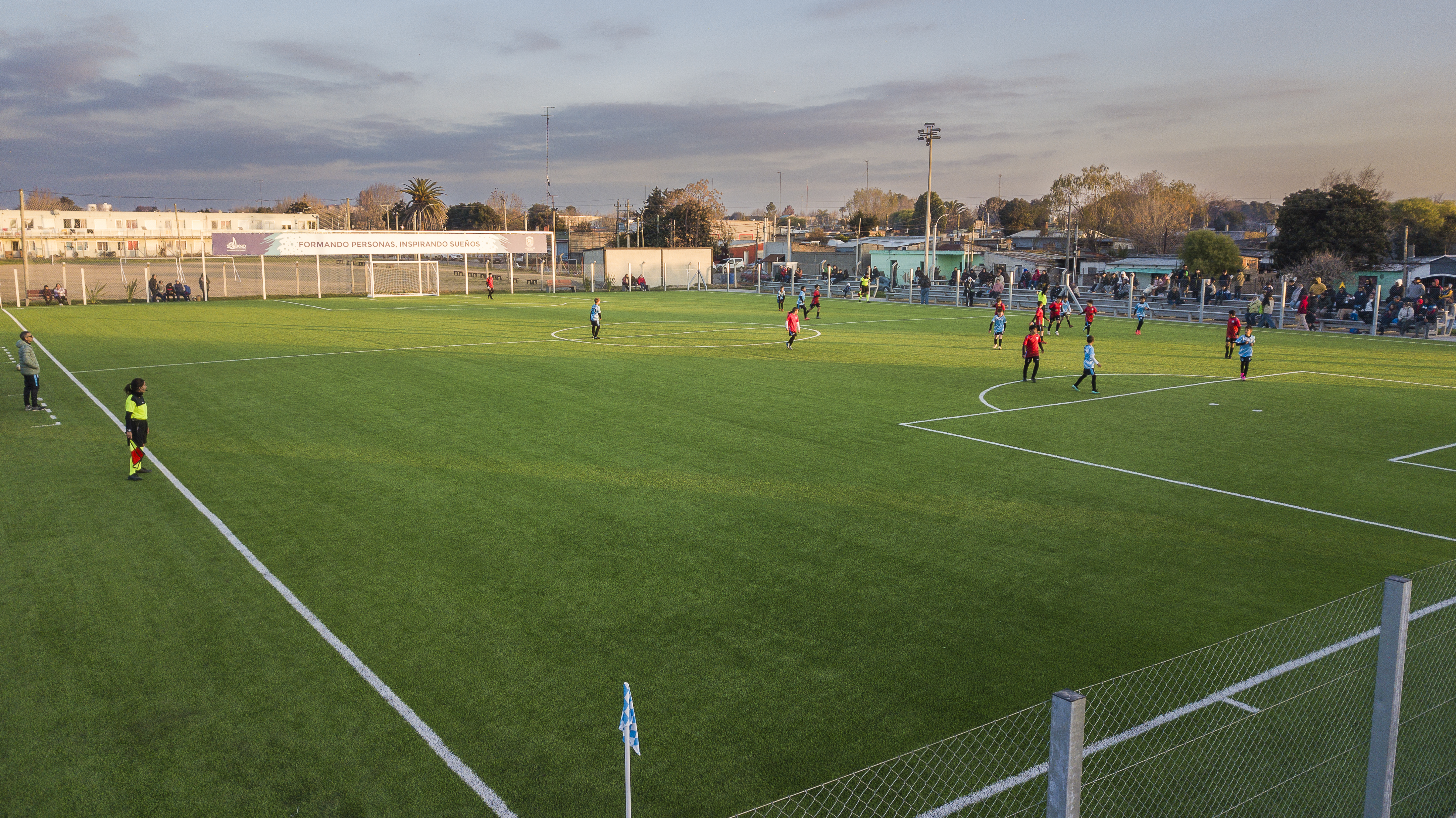 Inauguración del Estadio Municipal de Baby Fútbol de Dolores